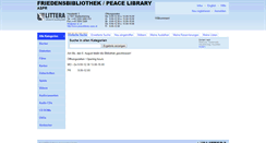 Desktop Screenshot of peacelibrary.opac.at